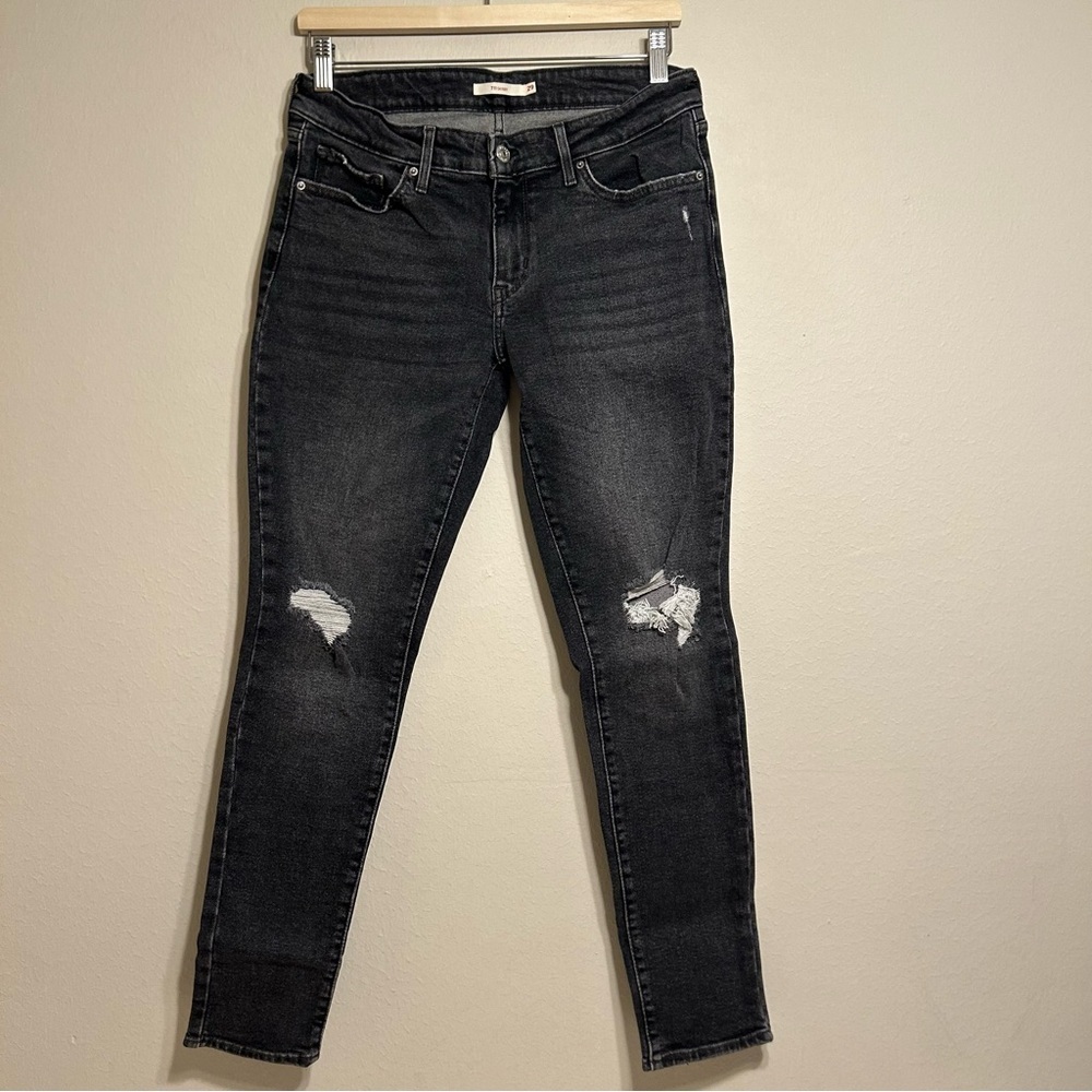 Levi's Black Skinny Jeans for Women
